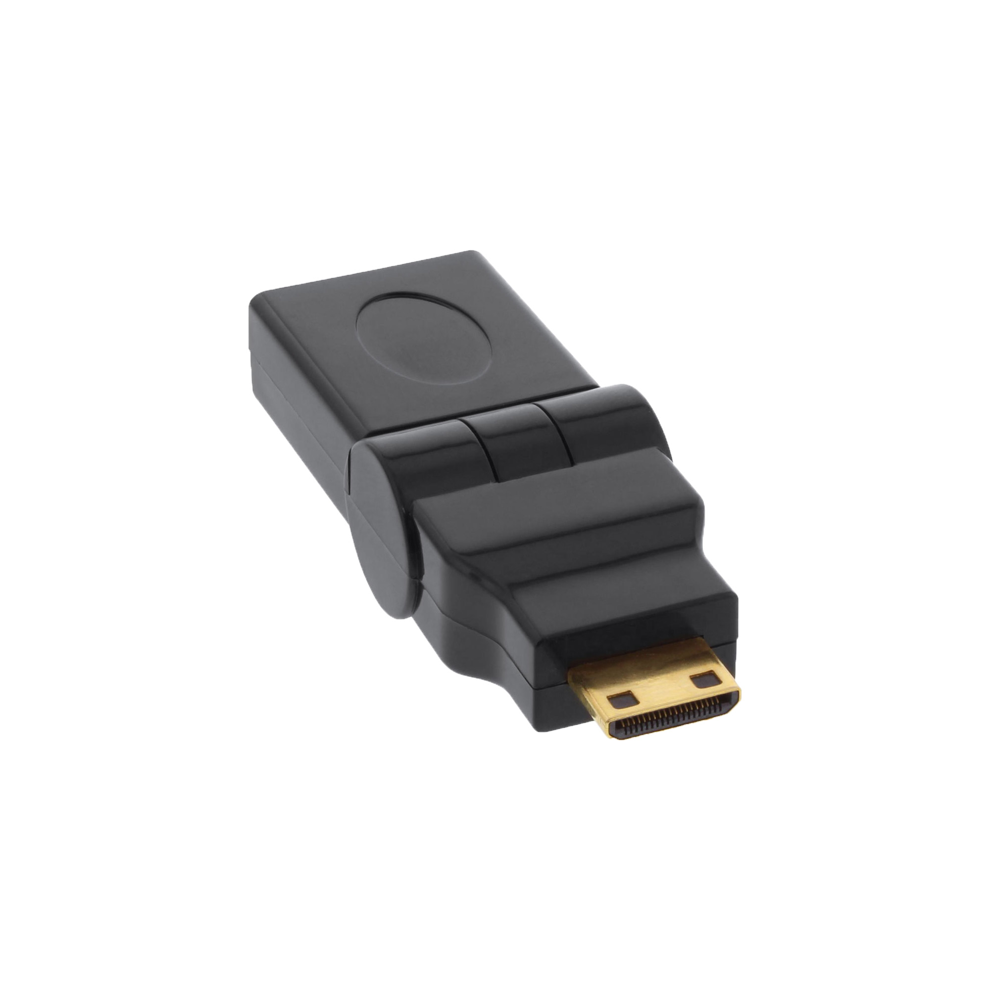 Inline® HDMI Adapter, HDMI A Buchse auf Mini HDMI C Stecker, flexibel, 4K2K Inline® HDMI Adapter, HDMI A Buchse auf Mini HDMI C Stecker, flexibel, 4K2K