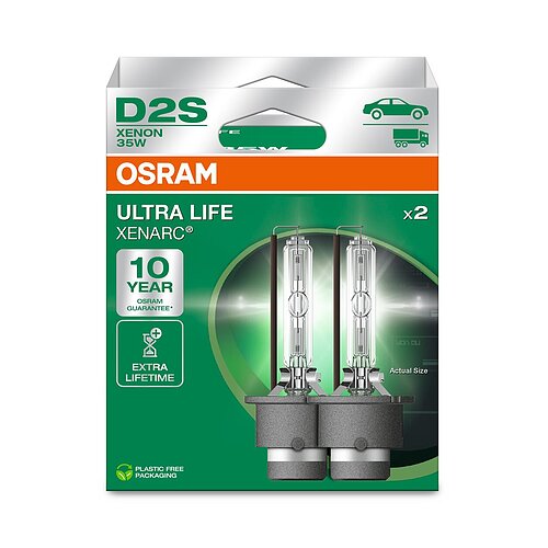 OSRAM D2S 35W P32d-2 ULTRA LIFE - 2er Paket