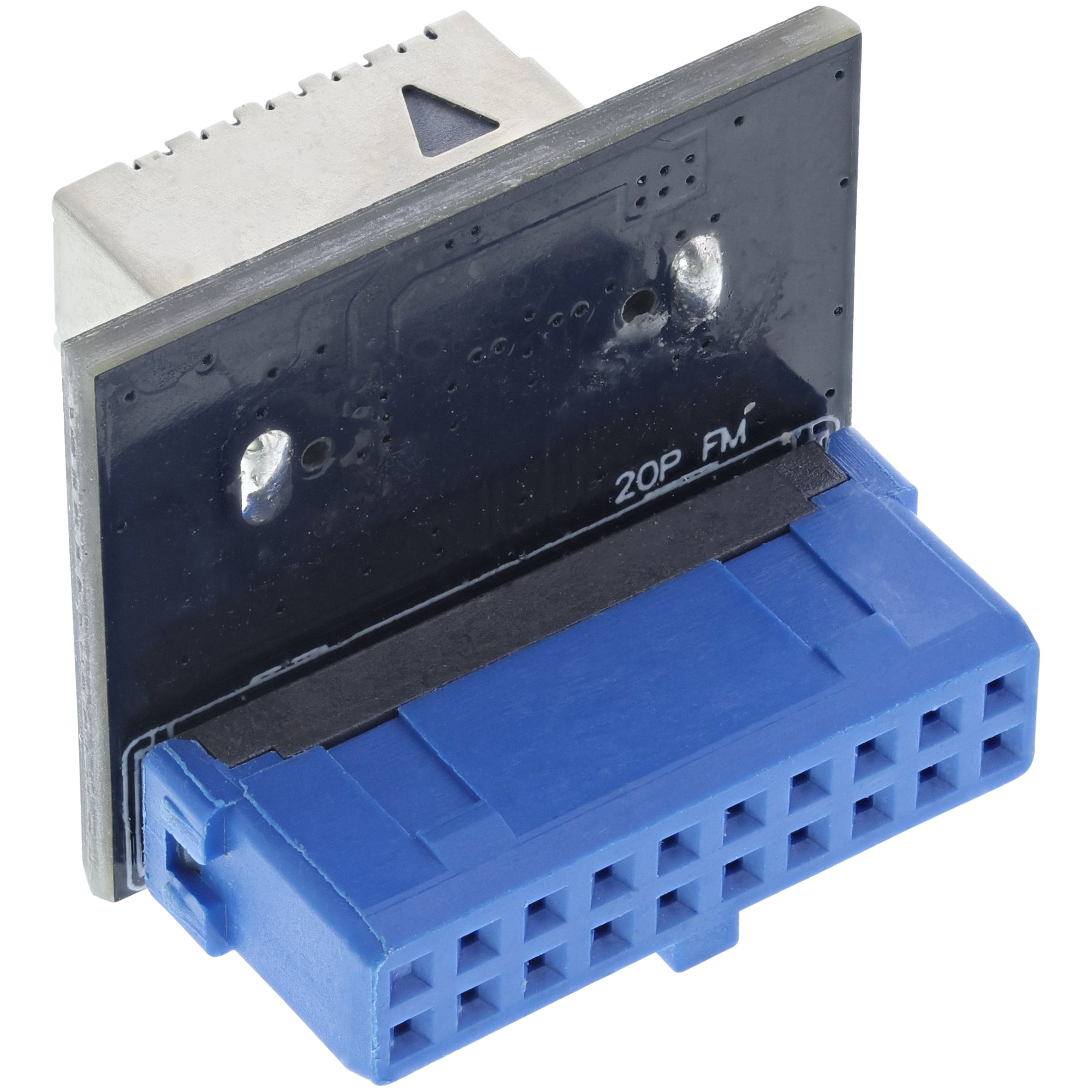 Inline® USB 3.0 zu USB 3.1 Frontpanel Key-A Adapter gerade intern Inline® USB 3.0 zu USB 3.1 Frontpanel Key-A Adapter gerade intern