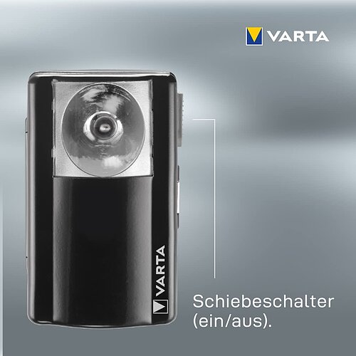 Varta Palm Light Taschenlampe 16645 - inkl. Batterie