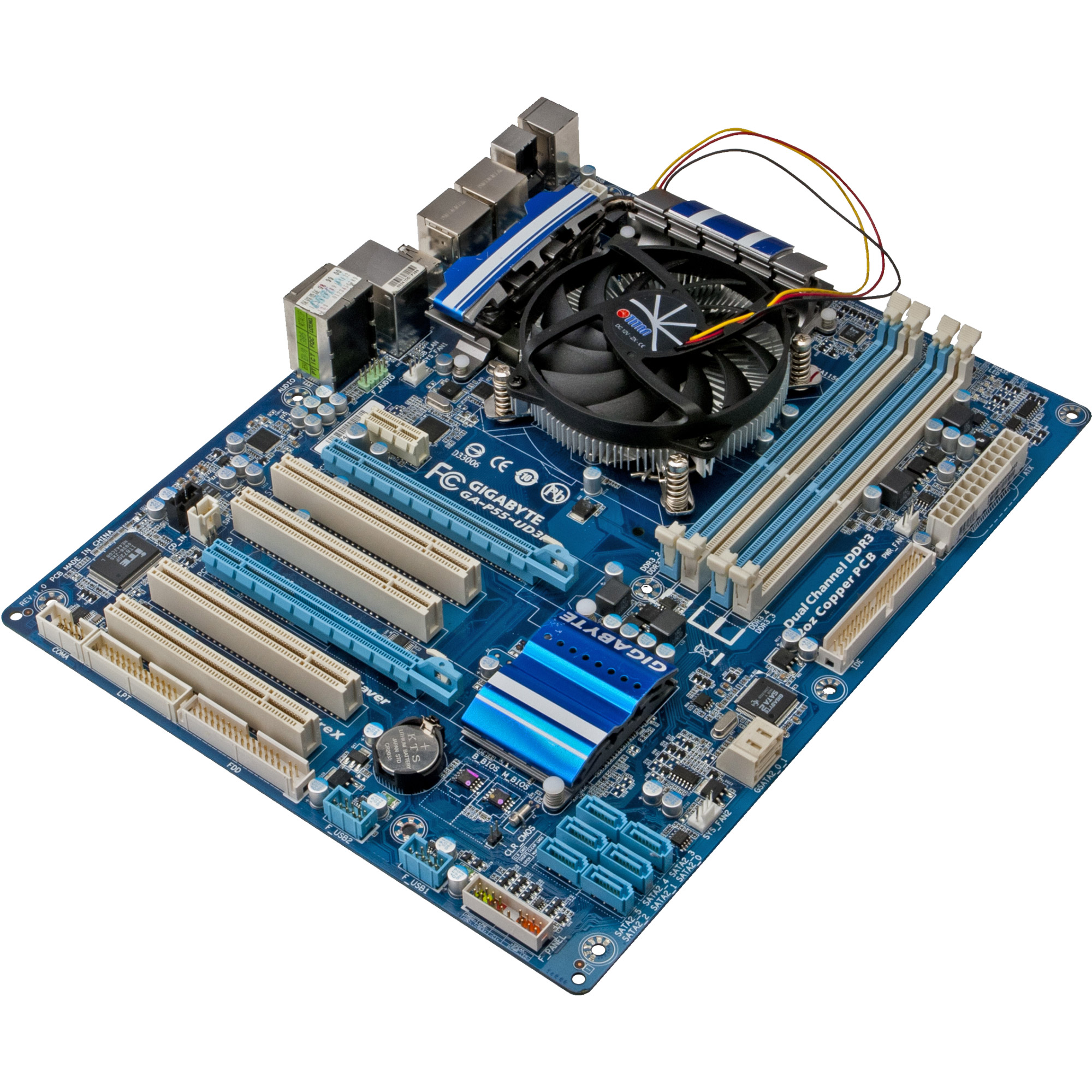 Titan DC-155A915Z/R CPU-Kühler für Intel Sockel LGA1156 Titan DC-155A915Z/R CPU-Kühler für Intel Sockel LGA1156