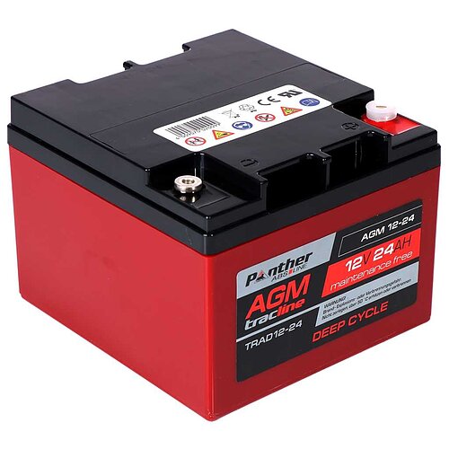 Panther tracline AGM Deep Cycle 12V 24Ah Panther tracline AGM Deep Cycle 12V 24Ah