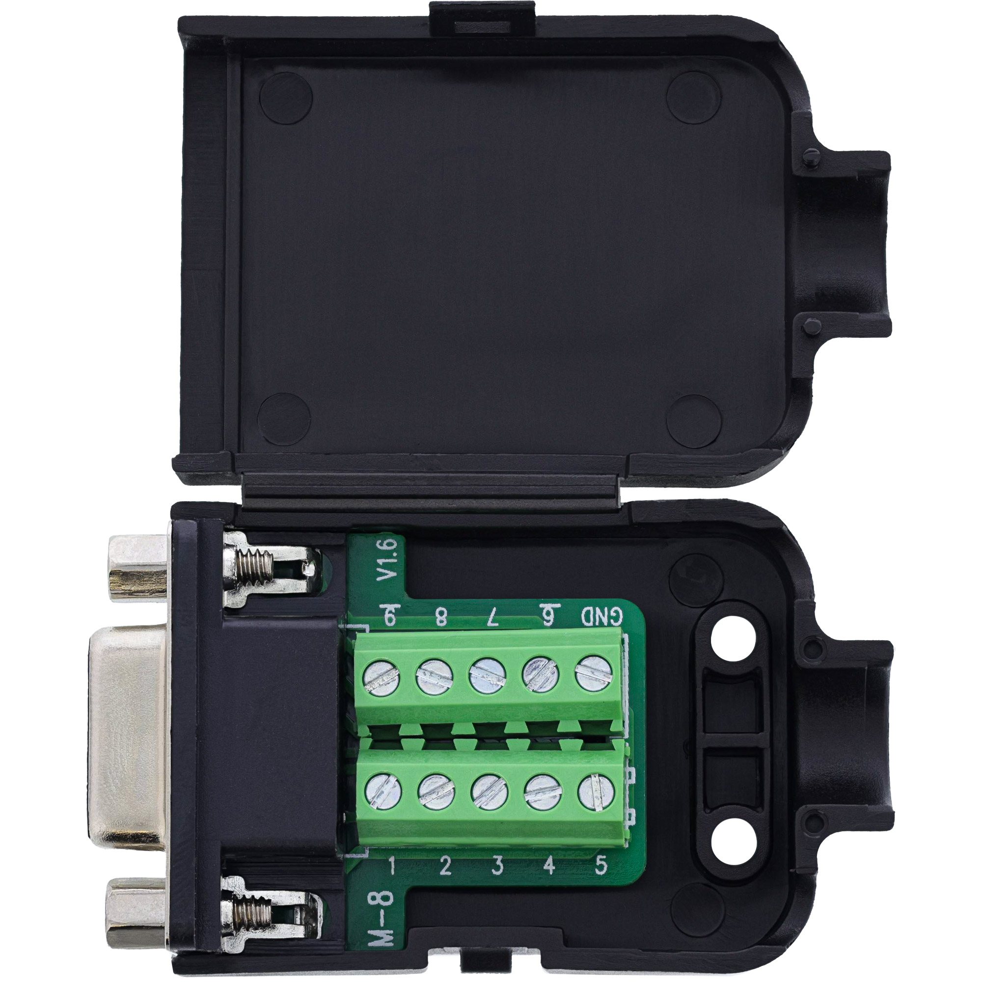 InLine® D-Sub 9 Breakout-Terminalblock, Buchse, Schraubklemme InLine® D-Sub 9 Breakout-Terminalblock, Buchse, Schraubklemme