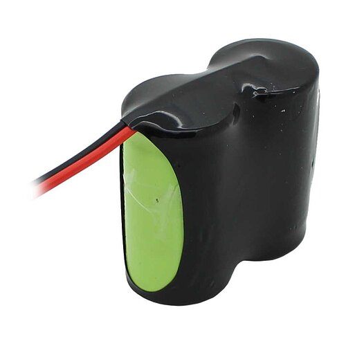 Notleuchtenakku NiMH 2,4V 4000mAh F1x2 Baby C mit 200mm Kabel einseitig Notleuchtenakku NiMH 2,4V 4000mAh F1x2 Baby C mit 200mm Kabel einseitig