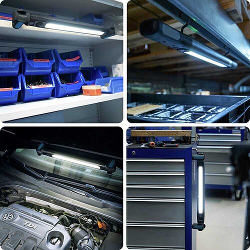 Ansmann Universalleuchte ML3000RD wiederaufladbar 1600-0611
