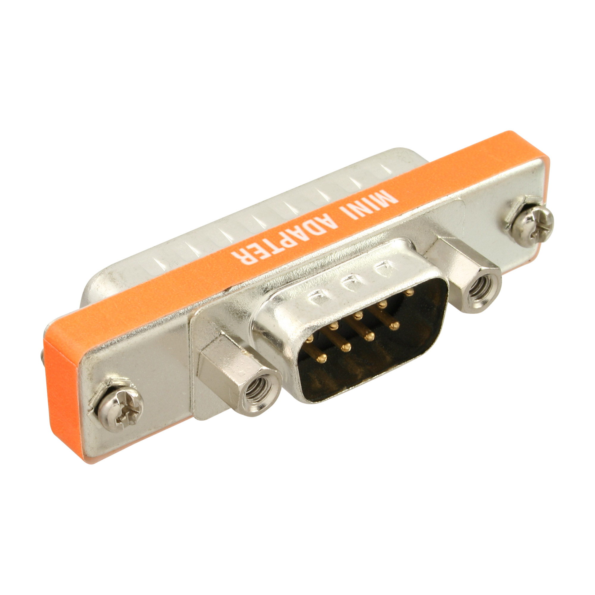 Inline® AT-Adapter, 9pol Sub D Stecker an 25pol Sub D Stecker, kurz