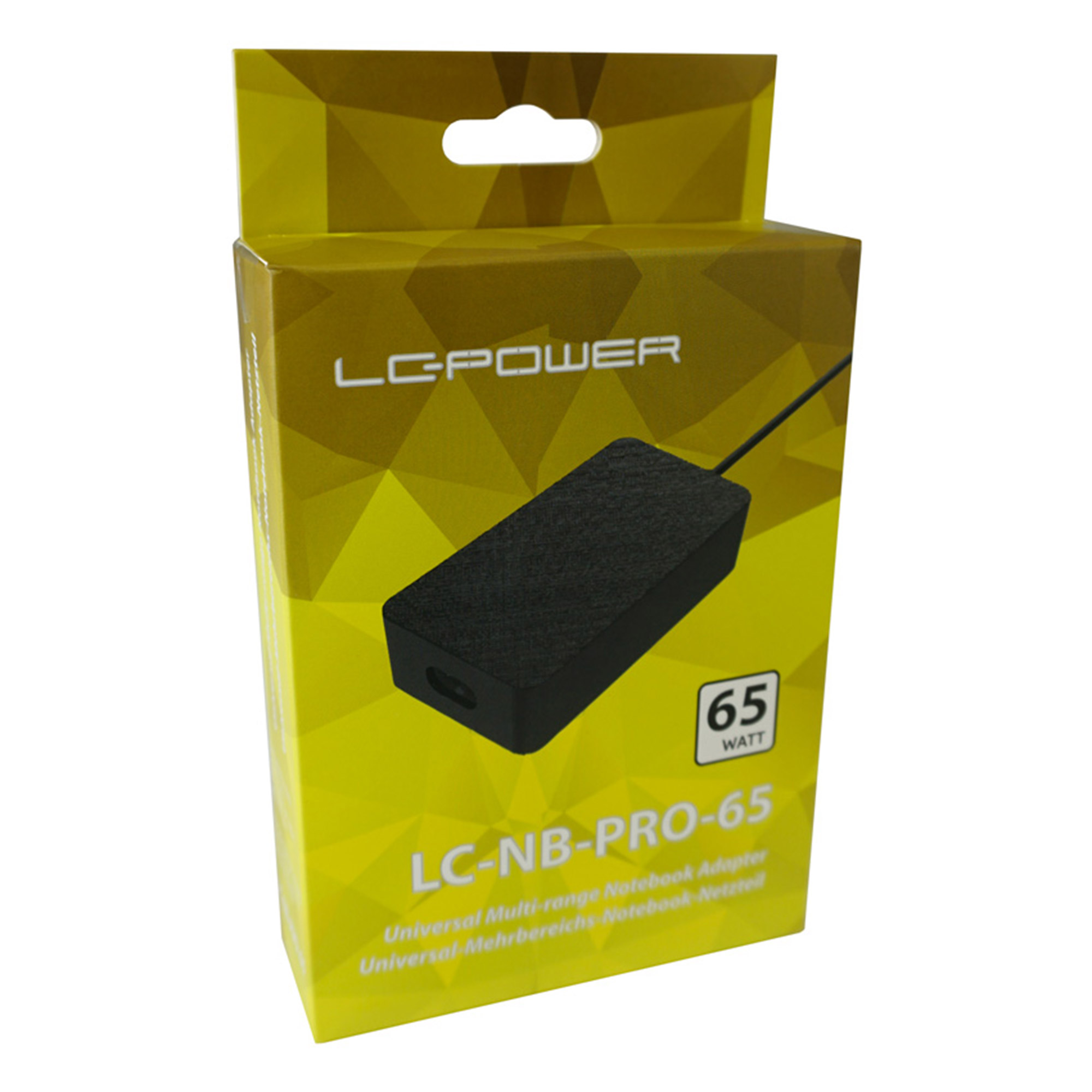 LC-Power LC-NB-PRO-65, Universal Netzteil für Notebooks, 65W