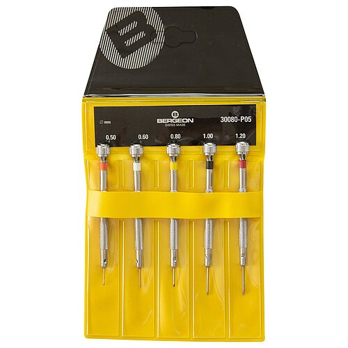 Bergeon - 5 Schraubendreher 30080-P05