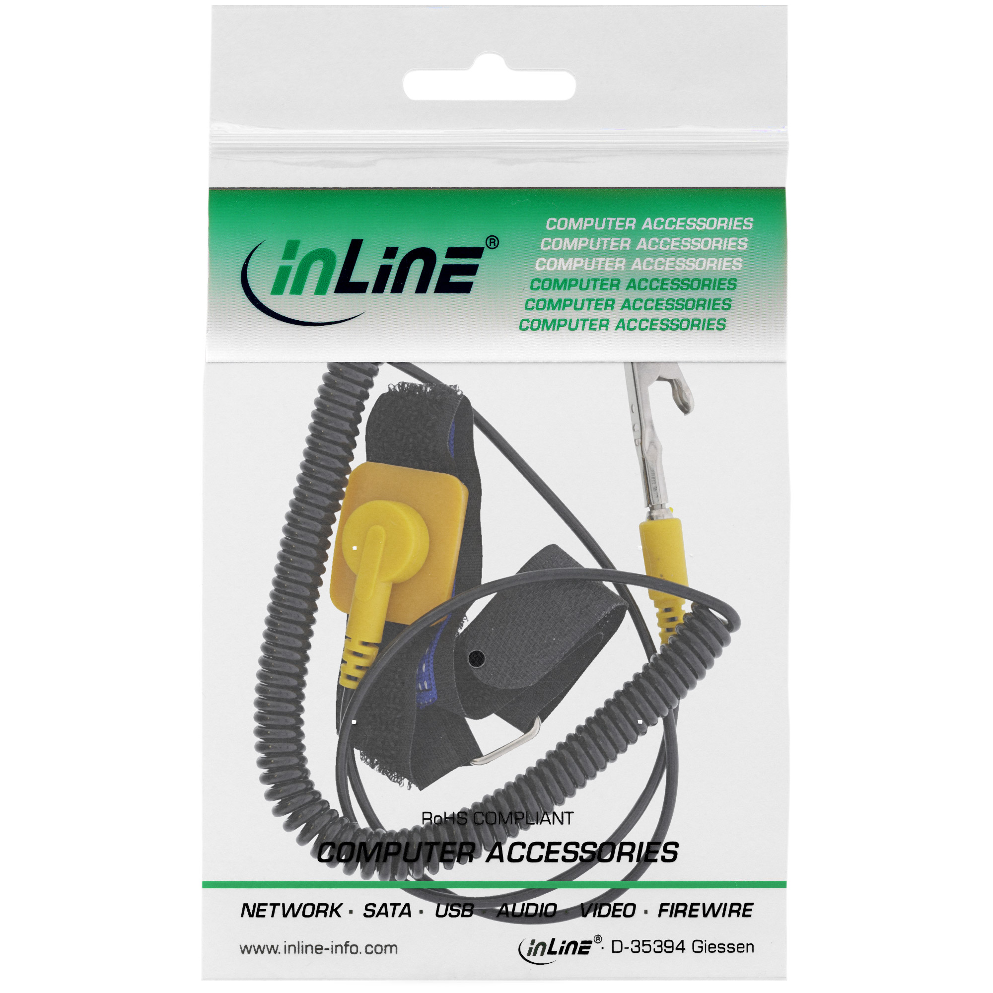 Inline® Antistatik Handgelenk Manschette