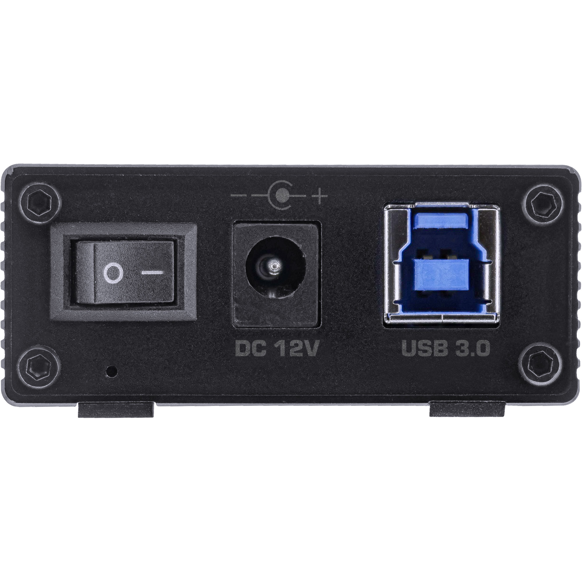 Inline® USB 3.0 Hub, 7 Port, Aluminiumgehäuse, schwarz, mit 2,5A Netzteil Inline® USB 3.0 Hub, 7 Port, Aluminiumgehäuse, schwarz, mit 2,5A Netzteil
