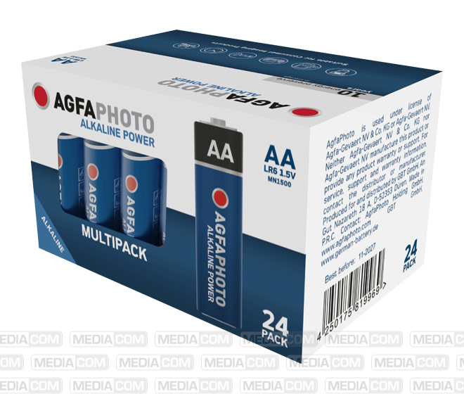 Batterie Alkaline, Mignon, AA, LR06, 1.5V