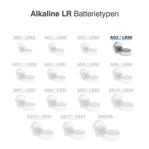 10x Camelion AG2 LR59 LR726 396 1.5V Alkaline Knopfzelle