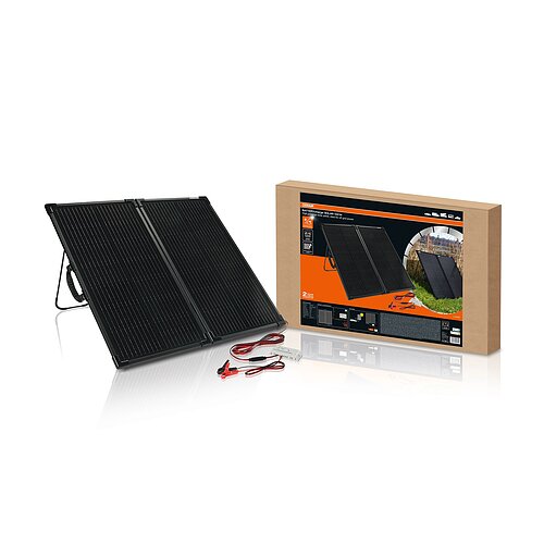 BATTERYcharge faltbares Solarpanel 100W bis zu 4,92A (20.22V) 1st. OSRAM