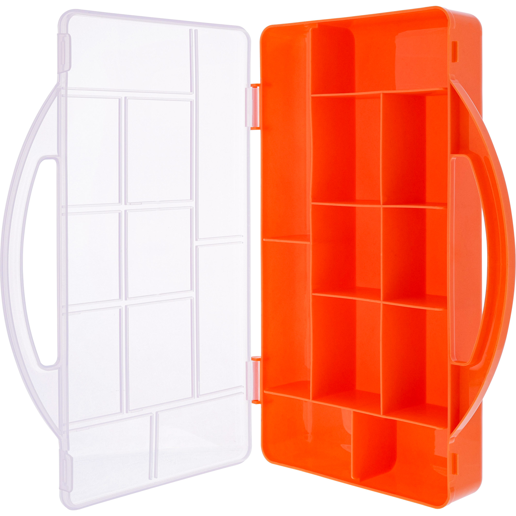 InLine® Kleinteilebox, 11 Fächer, Abmessungen: 271x186x40mm, orange InLine® Kleinteilebox, 11 Fächer, Abmessungen: 271x186x40mm, orange