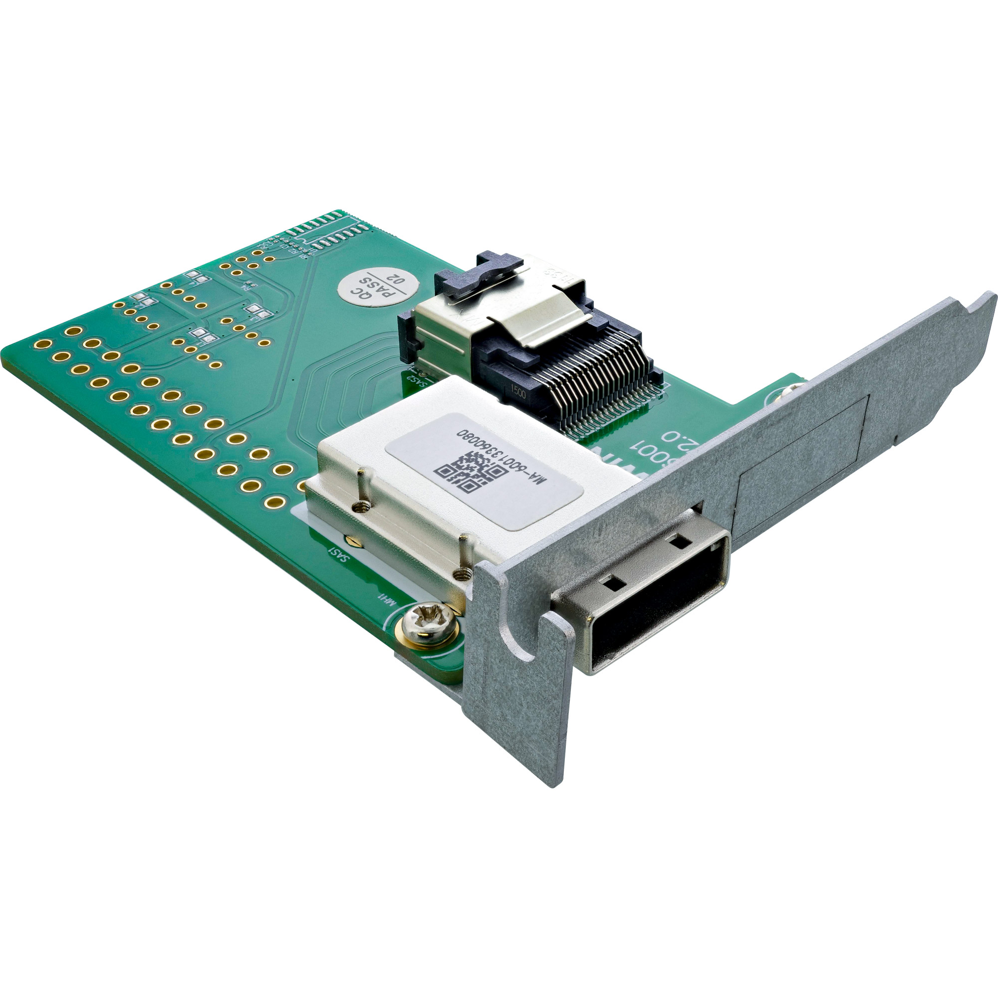 Inline® SAS low profile Slotblech, ext. SFF-8088 auf int. SFF-8087