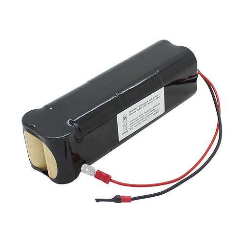 Akkupack NiMH 16,8V 2000mAh Sub-C mit 200mm Kabel und Faston-Stecker Faston-Stecker 6,3mm Akkupack NiMH 16,8V 2000mAh Sub-C mit 200mm Kabel und Faston-Stecker Faston-Stecker 6,3mm