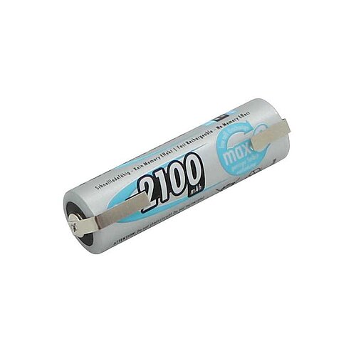 Ansmann maxE NiMH-Akku Mignon 2100mAh mit Lötfahne U-Form