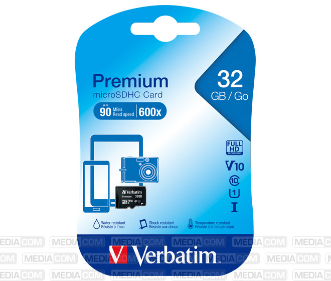 microSDHC Card 32GB, Premium, Class 10, U1 microSDHC Card 32GB, Premium, Class 10, U1