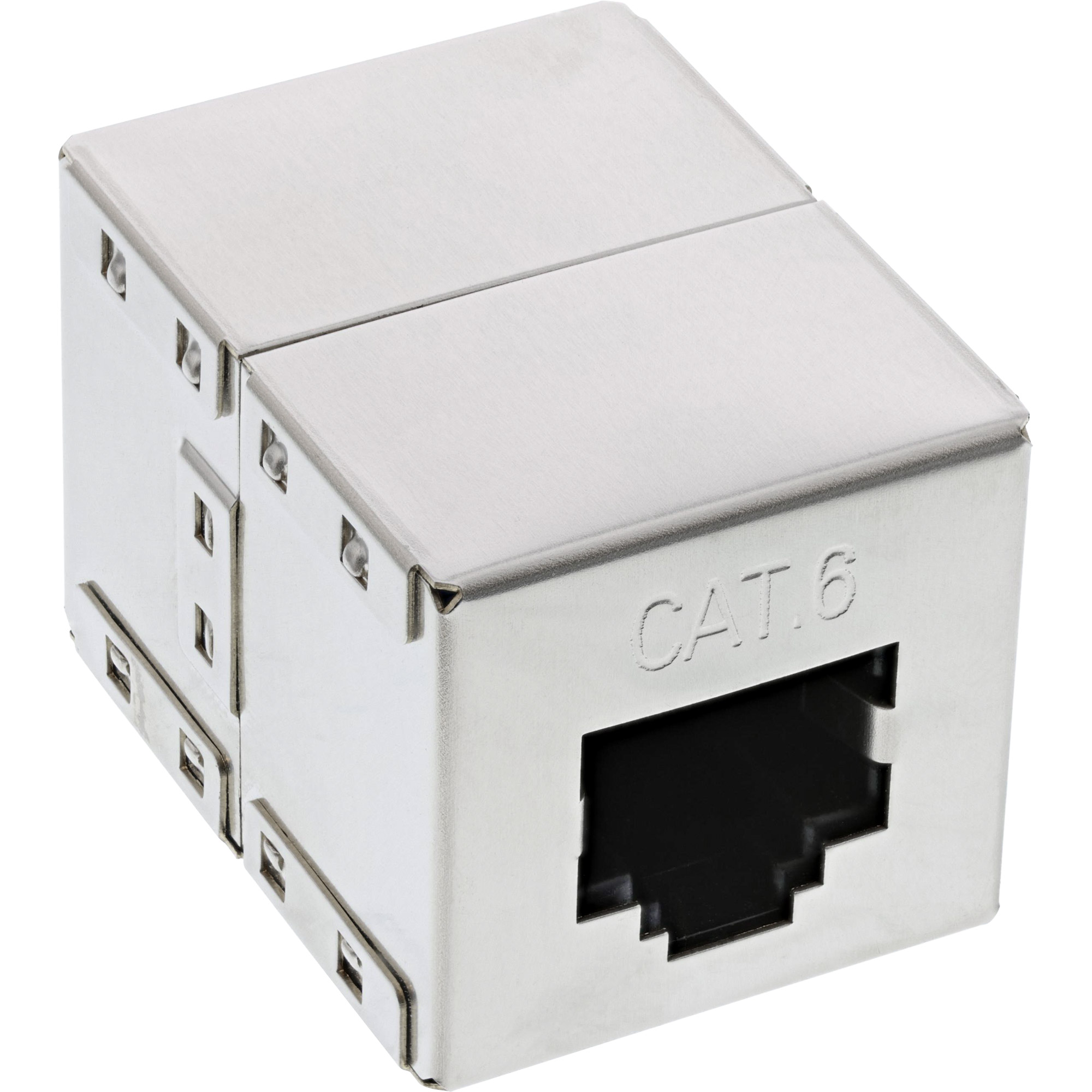 Inline® Patchkabelkupplung Cat.6, 2x RJ45 Buchse, geschirmt Inline® Patchkabelkupplung Cat.6, 2x RJ45 Buchse, geschirmt