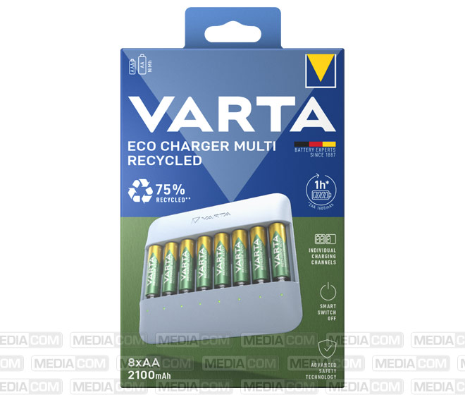 Akku NiMH, Universal Ladegerät, Eco Charger Multi Akku NiMH, Universal Ladegerät, Eco Charger Multi
