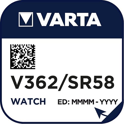 10x SR721SW SR58 362 Silberoxid Batterie Varta 1,55 V 10x SR721SW SR58 362 Silberoxid Batterie Varta 1,55 V