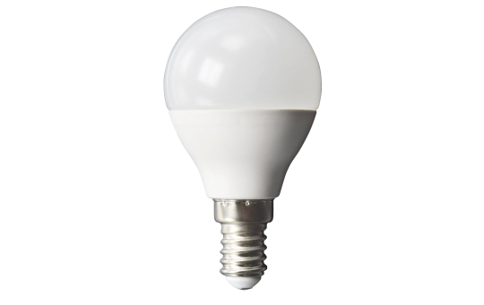 LED Tropfenlampe McShine, E14, 4W, 320lm, 160°, 4000K, neutralweiß, Ø45x78mm