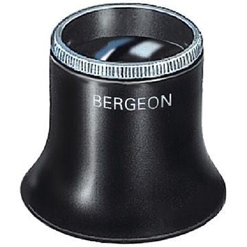Bergeon - mit Aluminiumring verschraubt 2,5fach Vergößerung 2611-N
