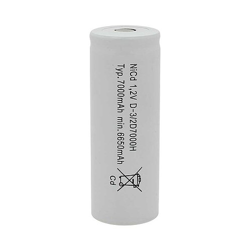 Mexcel D-3/2D7000H NiCd-Akku 7000mAh F imSchrumpfschlauch hochtemperatur Mexcel D-3/2D7000H NiCd-Akku 7000mAh F imSchrumpfschlauch hochtemperatur