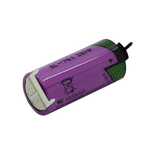 Tadiran Lithium SL-761/PT 2/3AA 3,6V mit Printanschluß +-- Tadiran Lithium SL-761/PT 2/3AA 3,6V mit Printanschluß +--