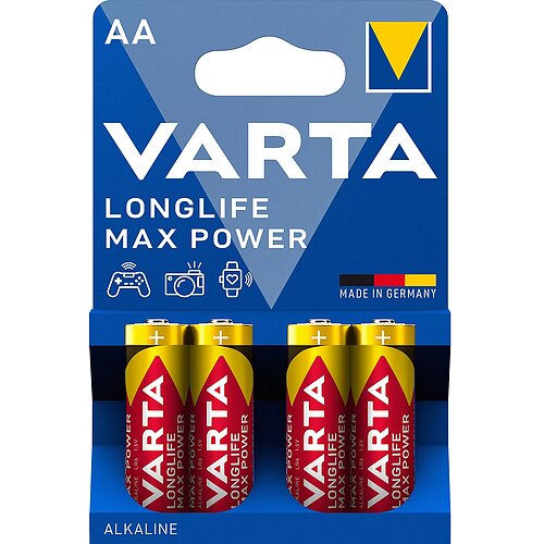 80x Varta Longlife Max Power AA Mignon & AAA Micro Alkaline Batterien 80x Varta Longlife Max Power AA Mignon & AAA Micro Alkaline Batterien