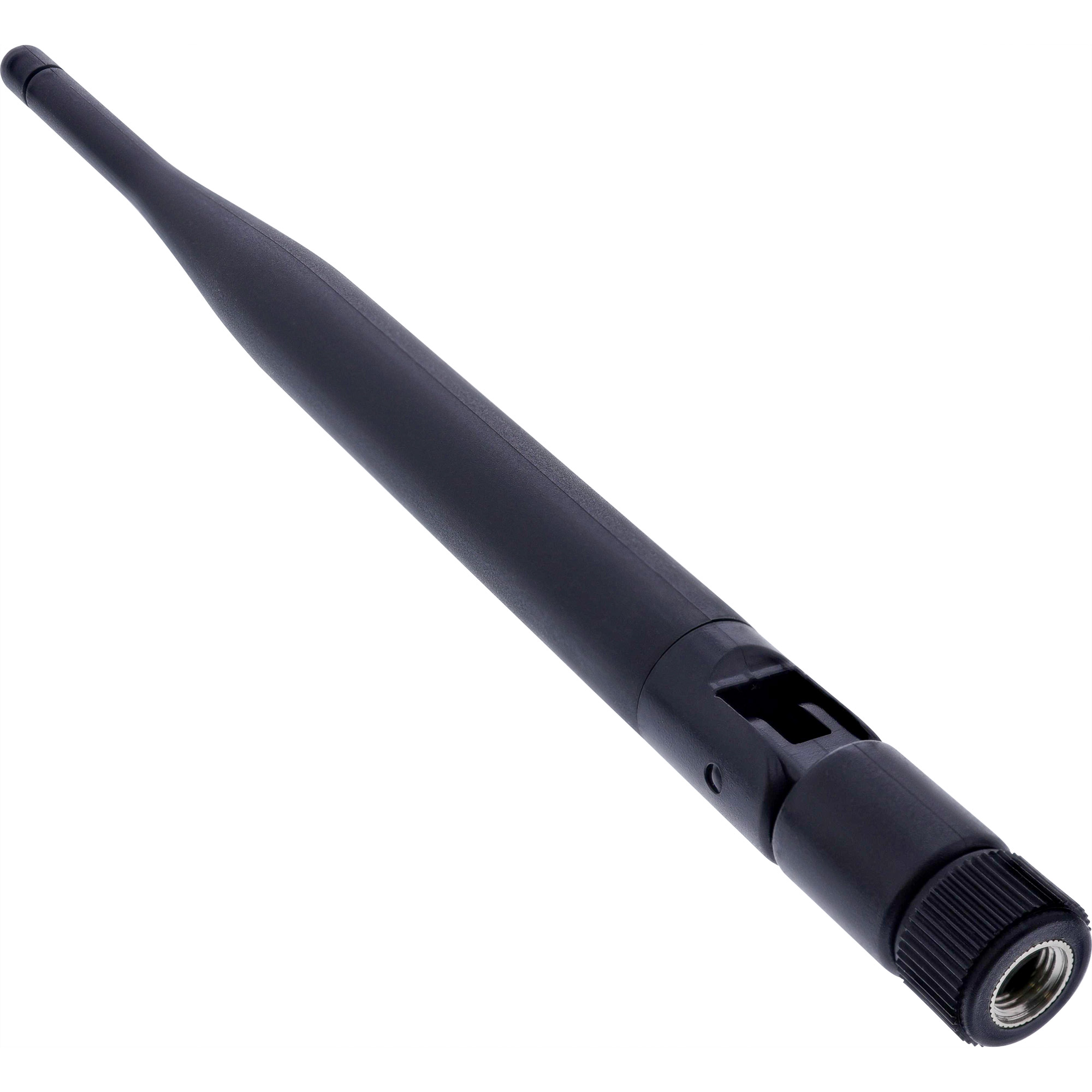 Inline® WLAN Gummi Antenne, für AP und Router, R-SMA, 5dBi