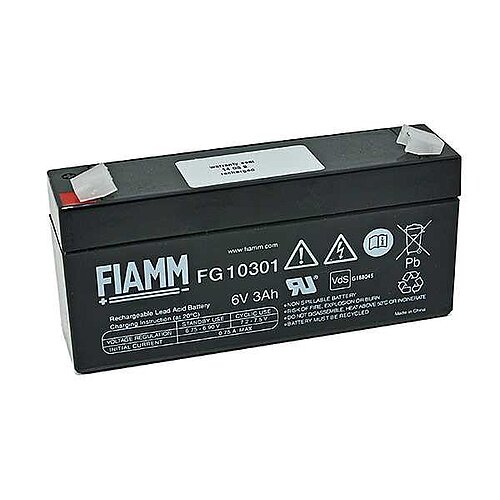 Fiamm FG10301 6V 3,0Ah Fiamm FG10301 6V 3,0Ah