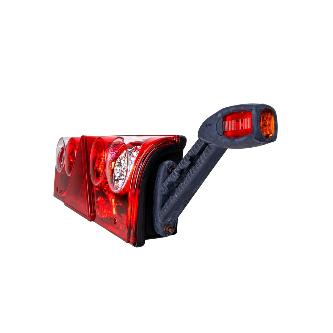 Lampa zespolona z homologacją ECE 7-pin ASS2.1 klasyczne żarówki 24V
