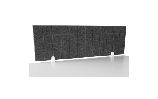 Trennwand-Set imstande, 1x Akustik-Trennwand 120x40cm, 1x. Clip, weiß, 2er-Pack Trennwand-Set imstande, 1x Akustik-Trennwand 120x40cm, 1x. Clip, weiß, 2er-Pack