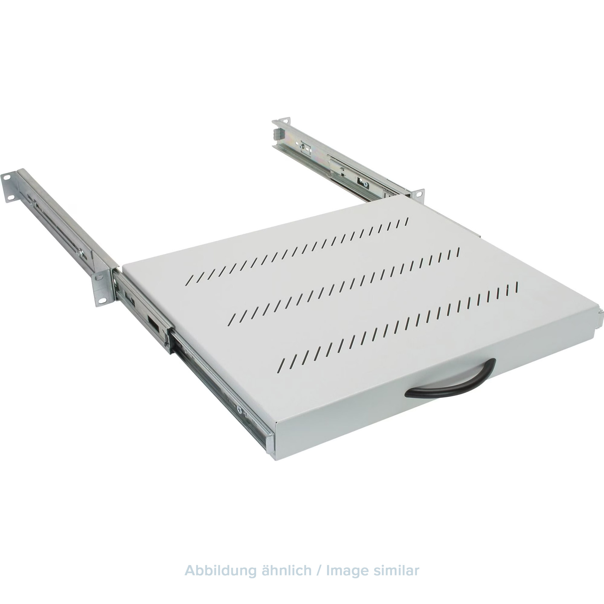 Triton RAC-UP-X31-A1 19" Fachboden 1HE ausziehbar, 450mm, 30kg, grau