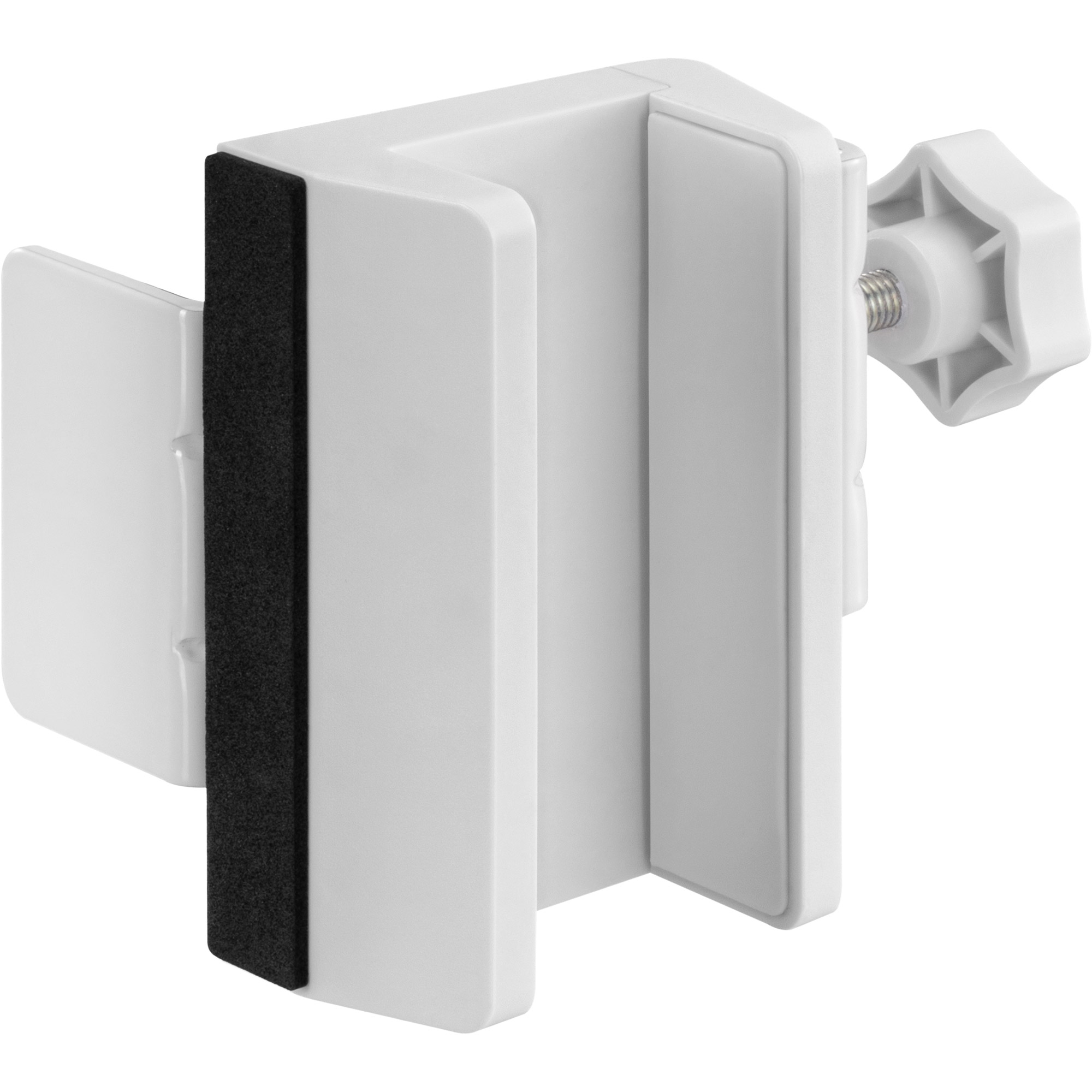 Inline® Tischbein-Klemme für Steckdosenleiste, Schraubklemme, weiß
