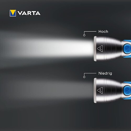 Varta Outdoor Sports F30 Taschenlampe 18629 - inkl. Batterien
