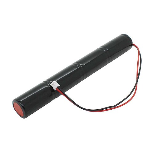 Notleuchtenakku NiCd 4,8V 1800mAh L1x4 Sub-C mit 200mm Kabel und Stecker ersetzt Elubat 275606