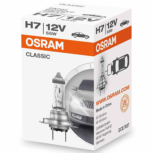 OSRAM H7 12V 55W PX26d Classic Faltschachtel 1Stück