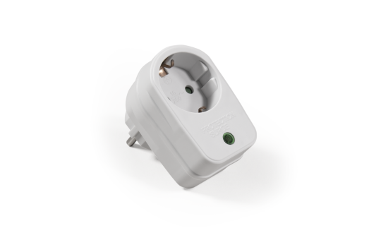 Steckdosenadapter McPower mit Überspannungsschutz, 230V/3500W Steckdosenadapter McPower mit Überspannungsschutz, 230V/3500W