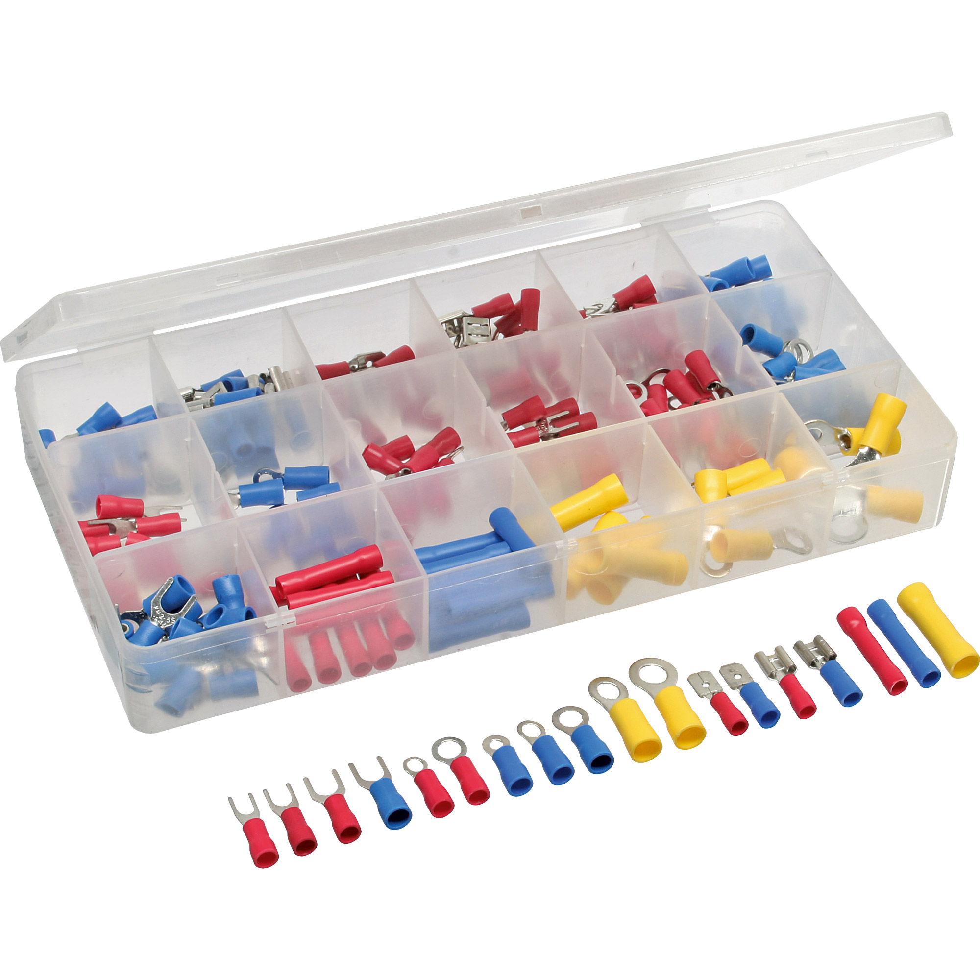 Inline® Kabelschuhe Set, 200-teilig