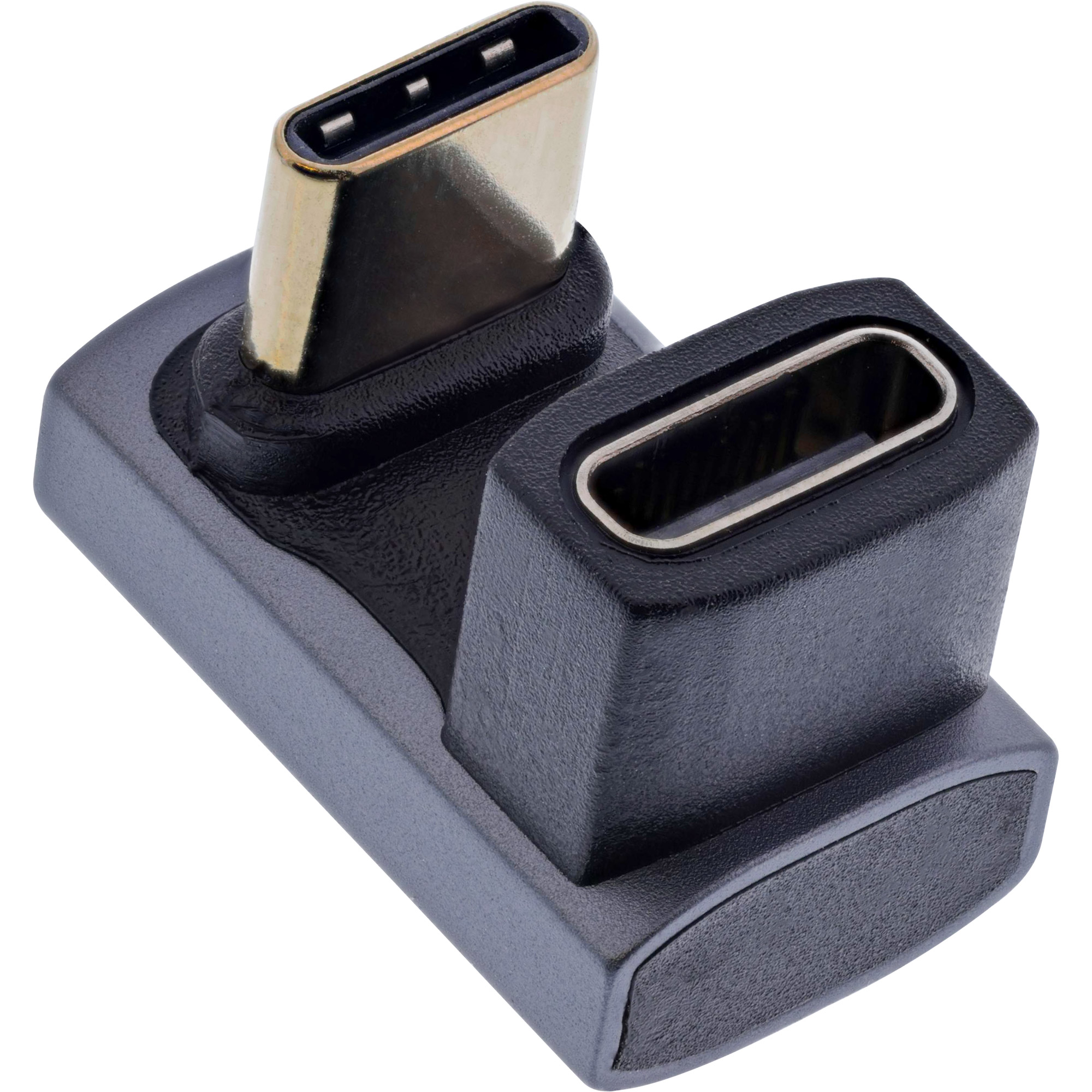 InLine® USB4 Adapter, USB-C Stecker/Buchse 180°, Aluminium, grau InLine® USB4 Adapter, USB-C Stecker/Buchse 180°, Aluminium, grau