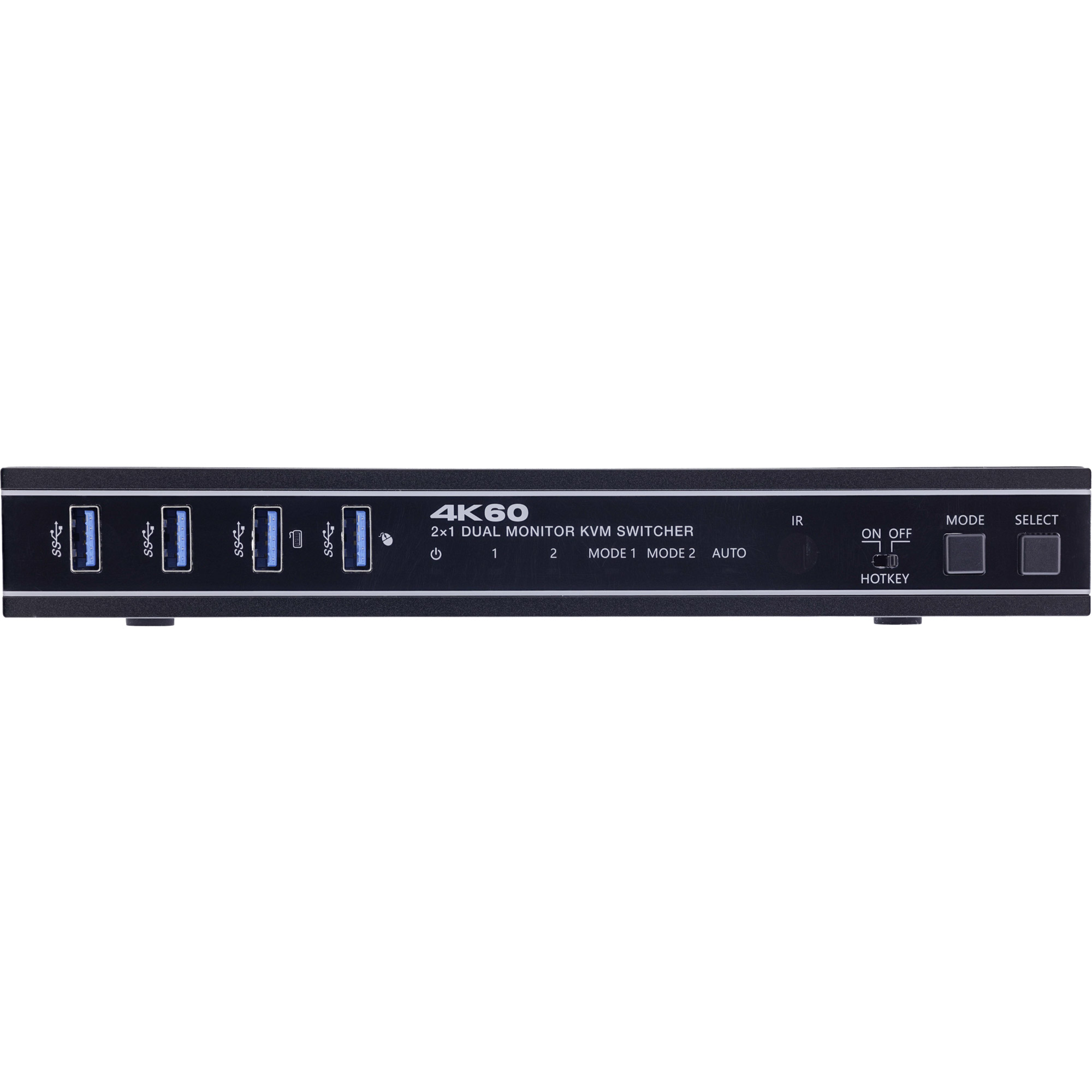 InLine® KVM Switch, 2-fach, HDMI, 4K60Hz, Dual Monitor