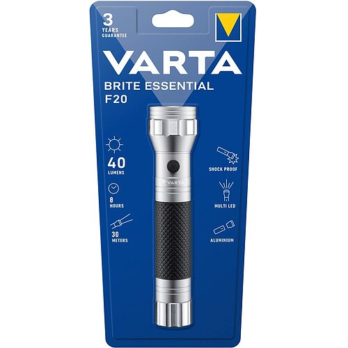Varta Brite Essential F20 15618 - ohne Batterien