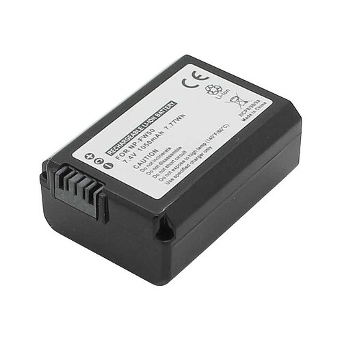 Digicam-Akku LiIon 7,4V 1050mAh ersetzt Sony Alpha 33 Digicam-Akku LiIon 7,4V 1050mAh ersetzt Sony Alpha 33