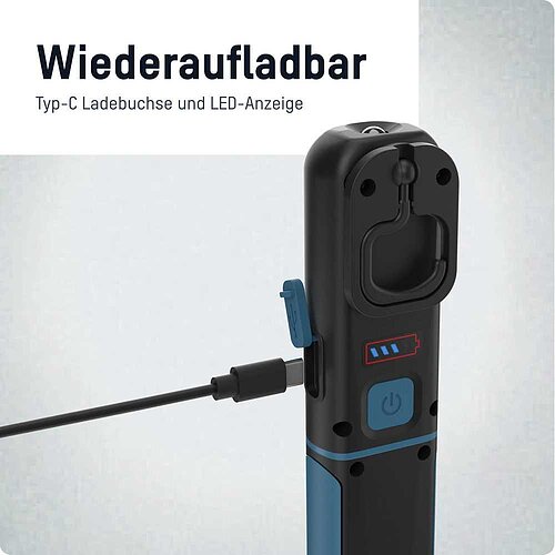 Ansmann Arbeitsleuchte WL350R wiederaufladbar 1600-0706
