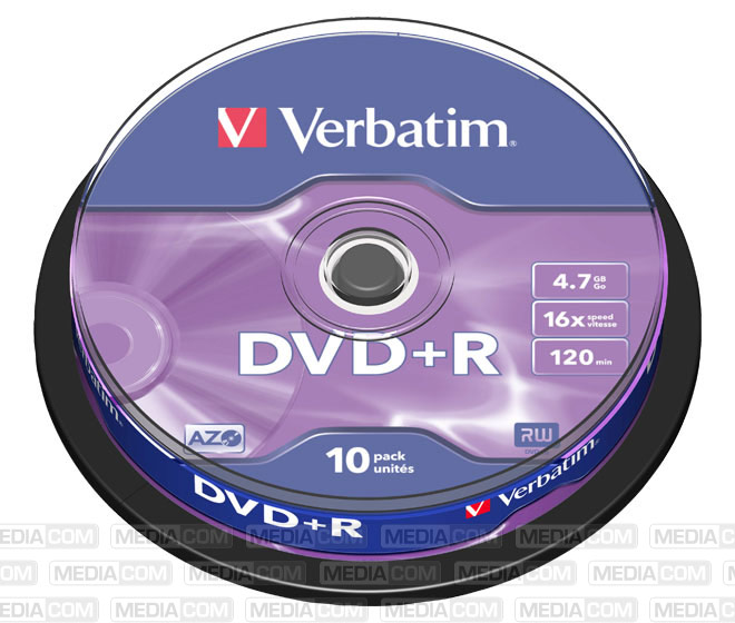 DVD+R 4.7GB/120Min/16x Cakebox (10 Disc) DVD+R 4.7GB/120Min/16x Cakebox (10 Disc)