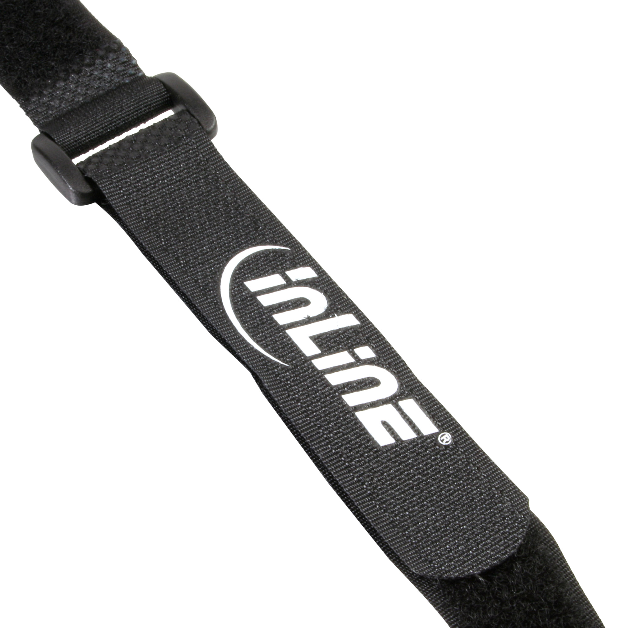 Inline® Klettschlaufen Set, 5 Stk. 20x300mm + 5 Stk. 25x500mm, schwarz