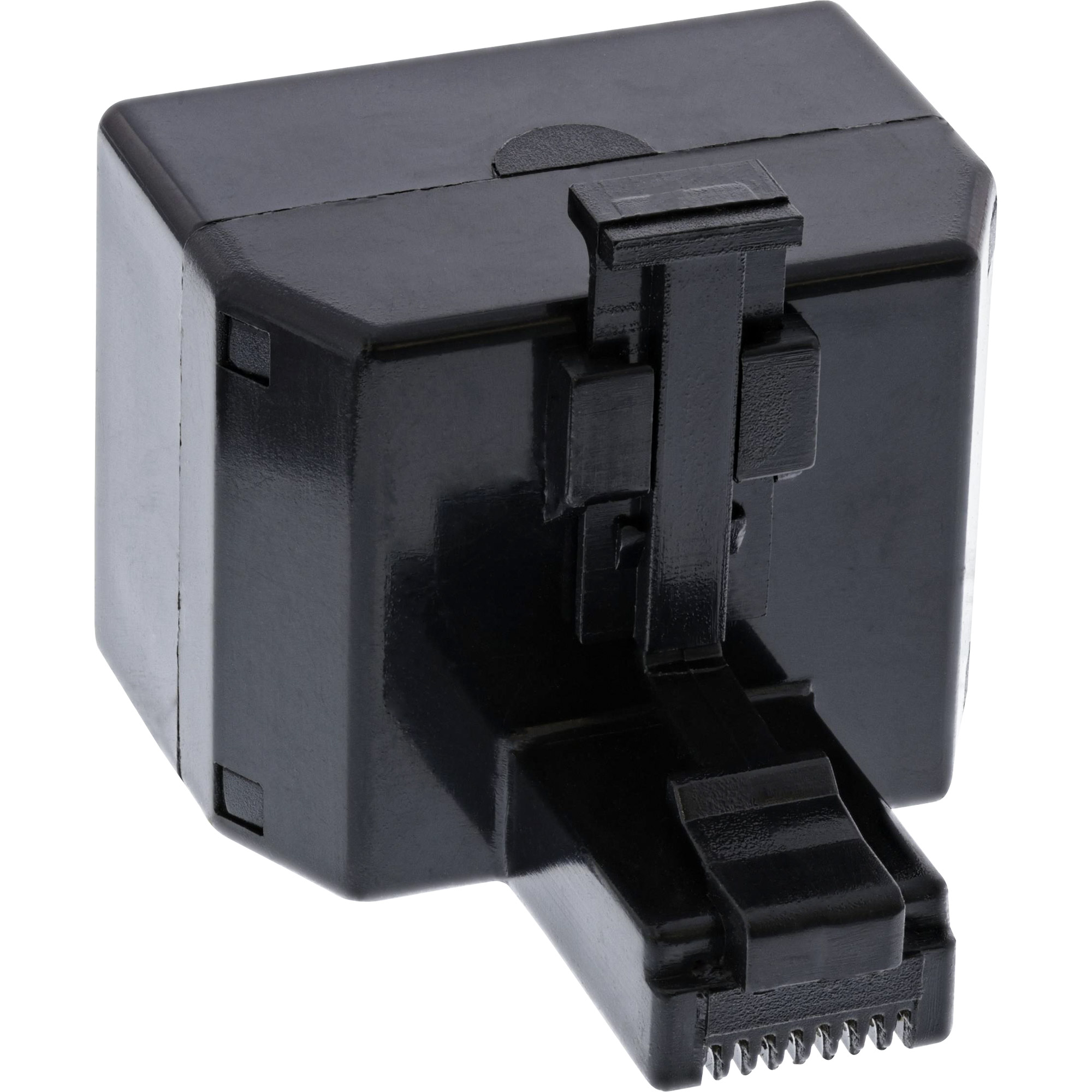 Inline® ISDN Verteiler, 1x RJ45 Stecker an 2x RJ45 Buchse, ohne Endwiderstand Inline® ISDN Verteiler, 1x RJ45 Stecker an 2x RJ45 Buchse, ohne Endwiderstand
