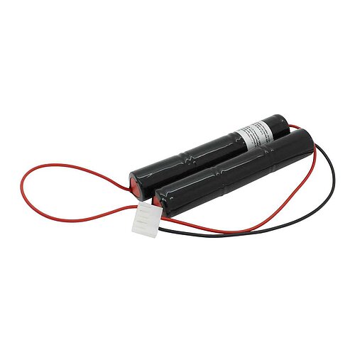Notleuchtenakku NiCd 7,2V 1800mAh 2x L1x3 Sub-C mit 200mm Kabel 0,75mm² passend für Candelux M-BA 8-65.1